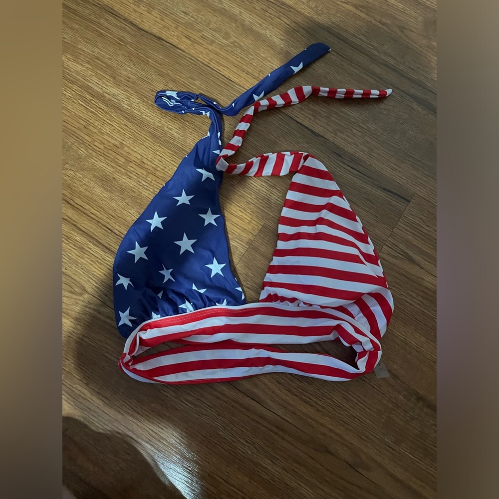 Patriotic Bikini Top